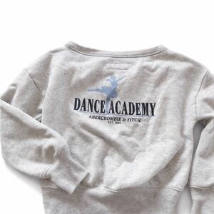 Abercrombie Kids Light Gray Dance Academy Sweatshirt